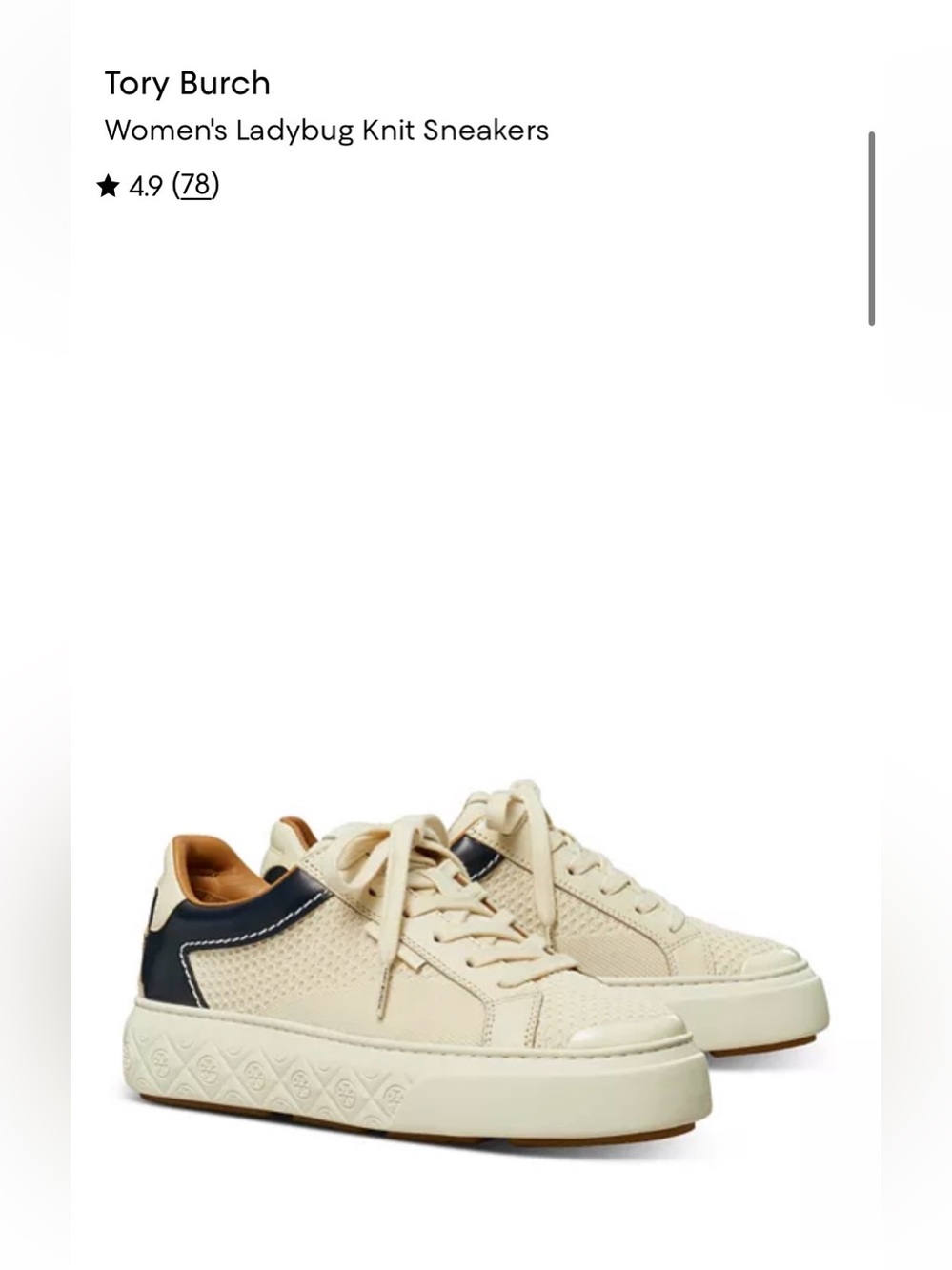 Tory Burch Lady Bug Sneakers